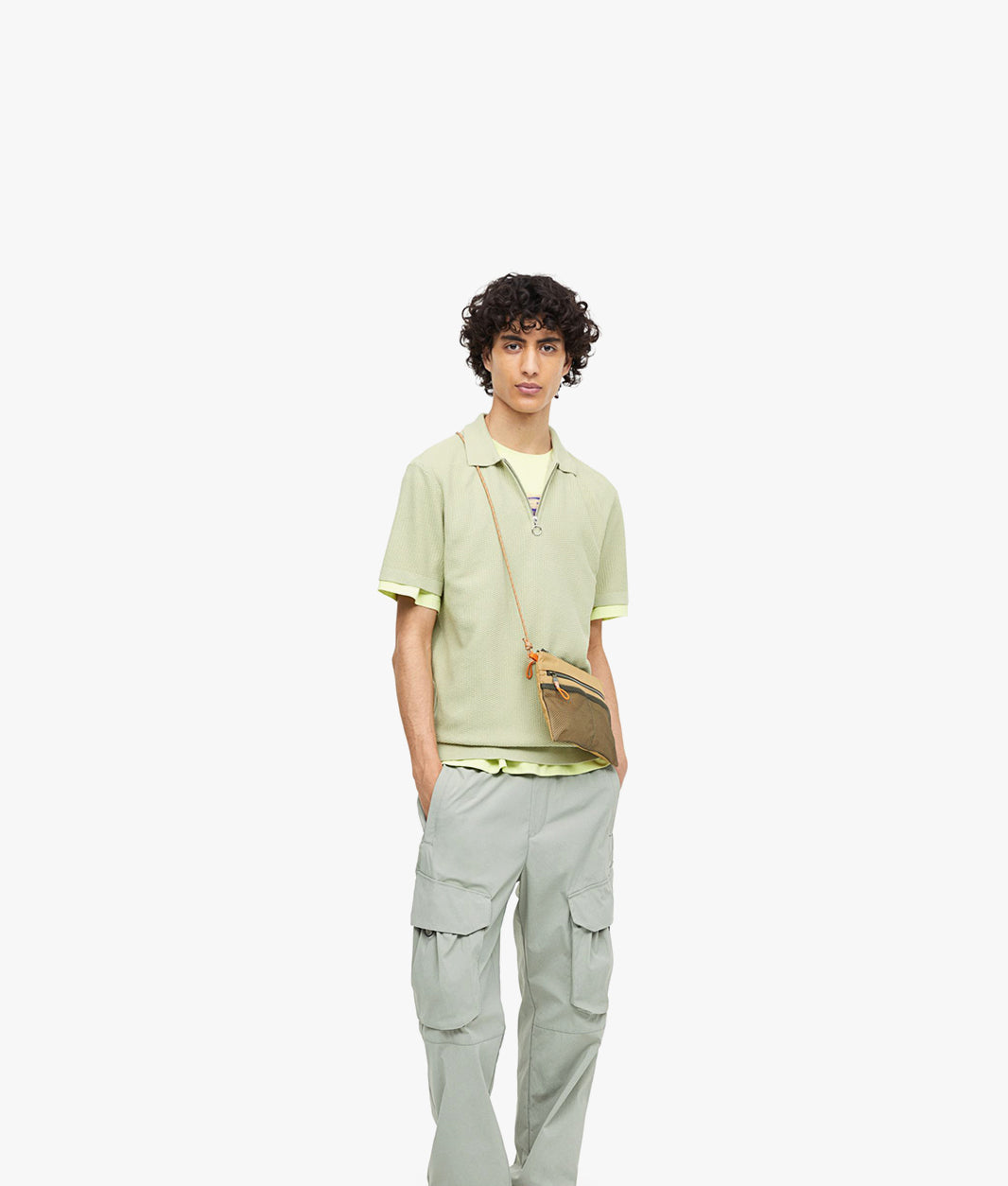 Slim polo shirt